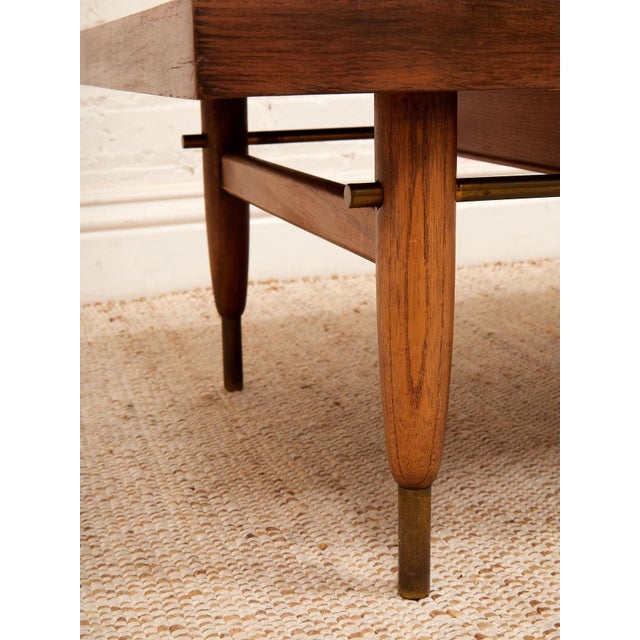 Walnut Vintage Coffee Table For Sale - Image 12 of 12