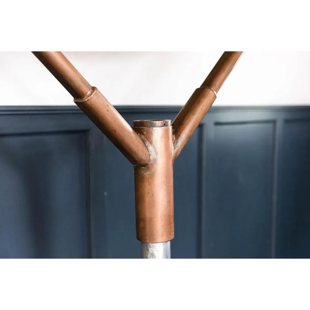 Mid-Century Industrial Aluminum Surgeons Operating Floor Lamp, 1950s For Sale - Image 10 of 18