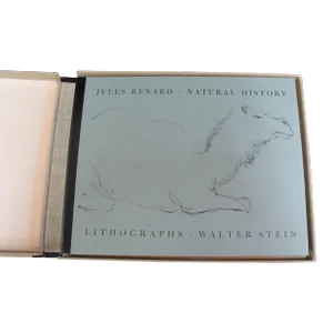 Jules Renard Signed Limited Edition Natural History Walter Stein Lithographs Art