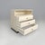 Modern Italian White Wooden Bedside Table with Shaped Top, 1980s For Sale - Image 10 of 18