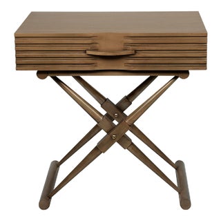 NOIR Zanta Side Table in Saddle Brown For Sale
