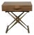 NOIR Zanta Side Table in Saddle Brown For Sale