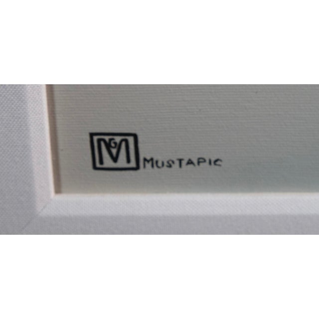 Mia Mustapic (B 1983) - Oil on Canvas - Croatia For Sale - Image 4 of 4