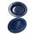 Vintage Blue Platters by Espana- Set of 2 For Sale
