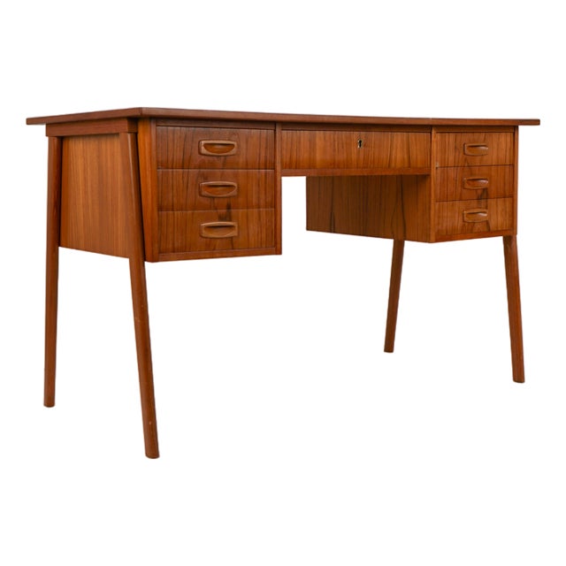 Vintage Teak Desk, 1960s For Sale