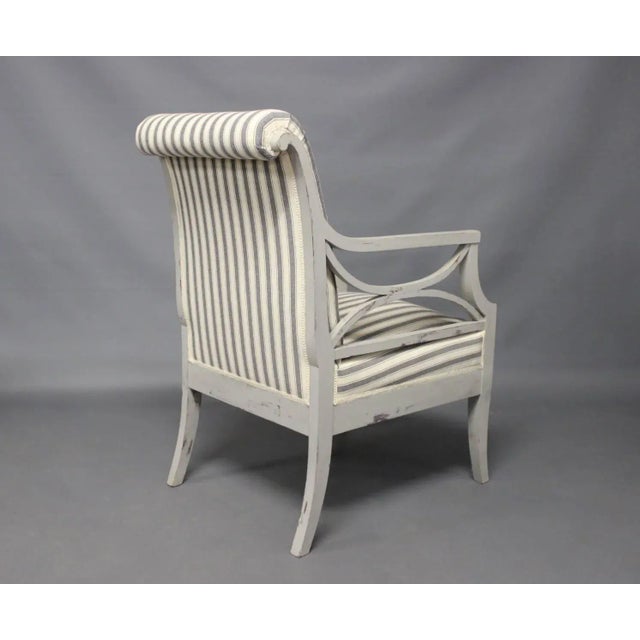 Set of Gustavian Armchairs, 1810s For Sale - Image 4 of 5