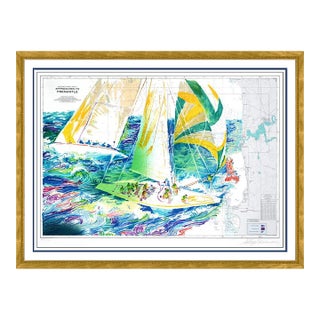 1980s The America's Cup, LeRoy Neiman For Sale
