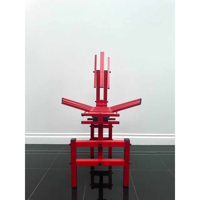 Attributed to Anacleto Spazzapan - Chair - Aluminium - Chair Italy Contemporary - 2000-2010 For Sale - Image 4 of 9