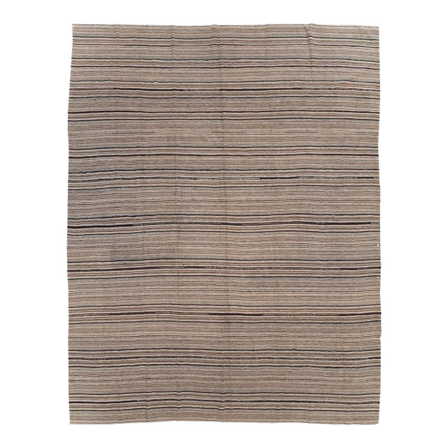 Galerie Shabab Collection Mid-20th Century Turkish Flatweave Kilim Carpet For Sale