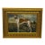 Edwardian British Lurcher Oil Portrait Signed J. Warnes, Circa 1910 For Sale