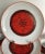 Mid-Century Modern 1950s Greek Inspired Blood Orange Plate & Mug Set of 17 For Sale - Image 3 of 6