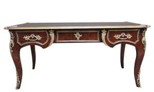 19th Century French Kingwood Ormolu Mounted Desk, 1860s
