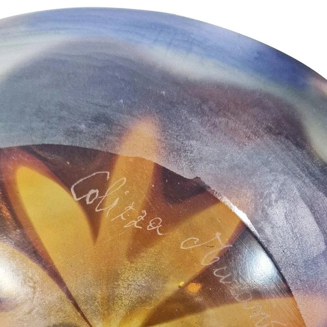 Murano Glass Vase, 1980s For Sale - Image 6 of 10