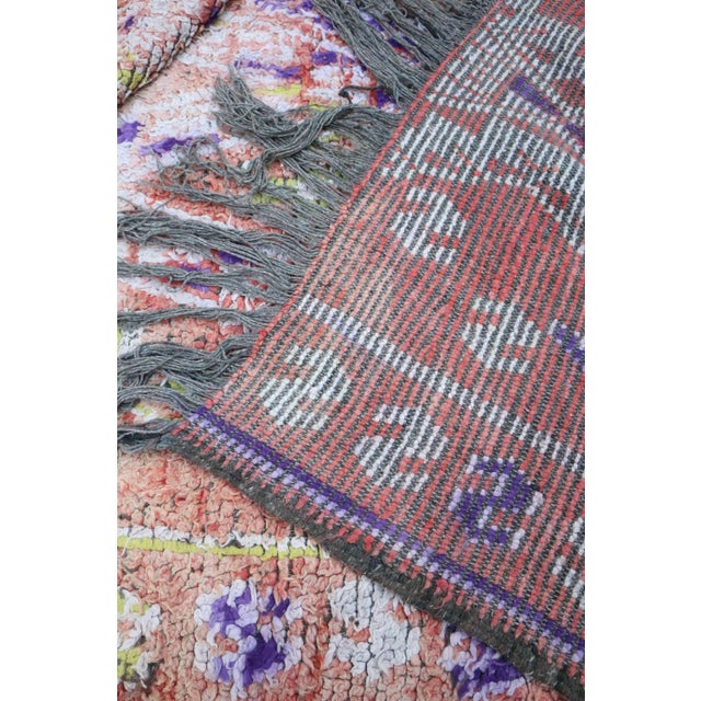 1980s Moroccan Vintage Beni M'guild Rug - 5'10" X 9'4" Ft For Sale - Image 5 of 6