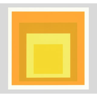 1968 Josef Albers "Homage to the Square" Serigraph "Sp-X" For Sale