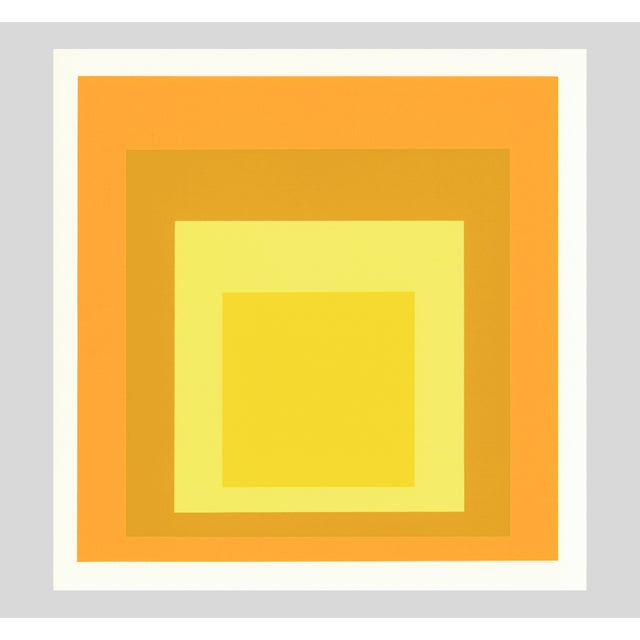 1968 Josef Albers "Homage to the Square" Serigraph "Sp-X" For Sale