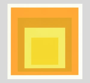 1968 Josef Albers "Homage to the Square" Serigraph "Sp-X"