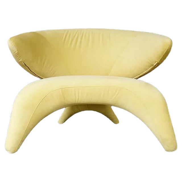 Pop Art Wingback Lounge Chair from Roche Bobois, 1960s For Sale