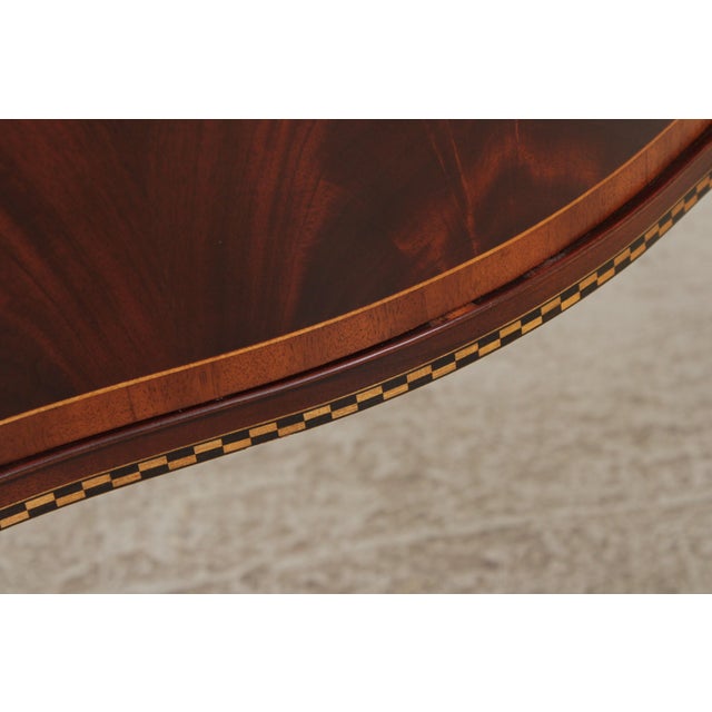 Councill Craftsmen Inlaid Mahogany Federal Sideboard For Sale - Image 9 of 14