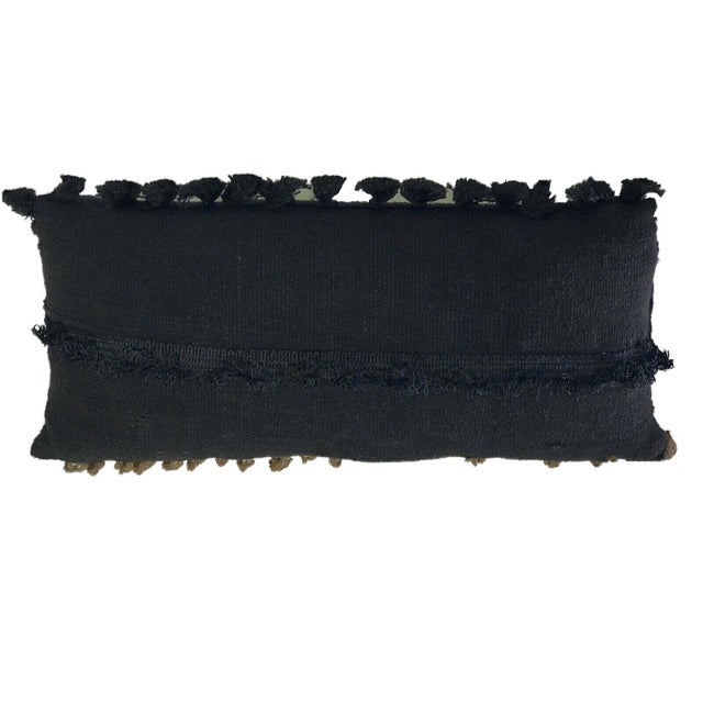 Tribal African Kirdi Beaded Pikuran Lumbar Pillow 18.5" W Cameroon For Sale In New York - Image 6 of 7