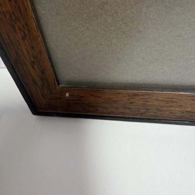 Gray 1970s Charles Bragg "Janus" 21/90 Signed Lithograph Framed For Sale - Image 8 of 8