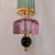 1990s Burgundy and Green Murano Glass Sconces - a Pair For Sale - Image 9 of 11