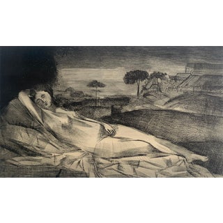Pawel Zablocki, Giorgione's Venus, 2009, Etching & Paper For Sale