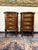 Marquetry Inlay Nightstands, Set of 2 For Sale - Image 6 of 6