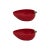 Bordallo Pinheiro Bordallo Pinheiro Strawberries Oval Bowls, 46 oz, Set of 2 For Sale - Image 4 of 4
