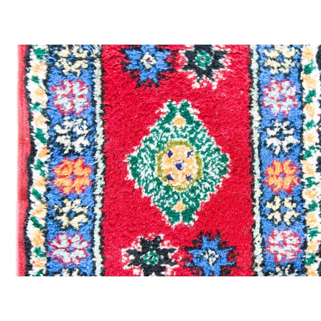 Vintage Petite Moroccan Rug For Sale - Image 9 of 15