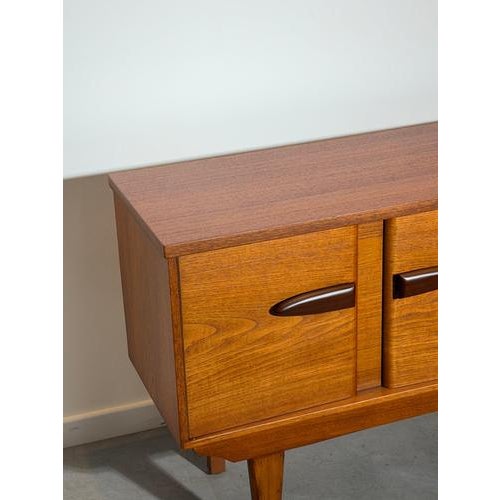 Brown Mid-Century Modern Teak Sideboard from Jentique For Sale - Image 8 of 12