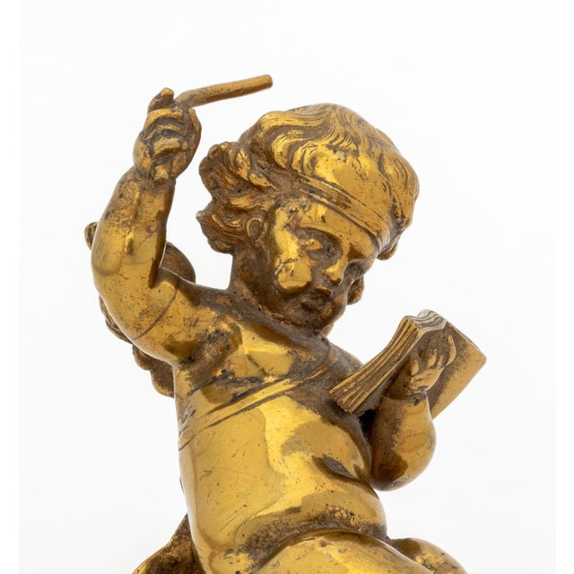 Rococo Style Gilt Bronze Architectural Mounts, 2 For Sale - Image 11 of 12