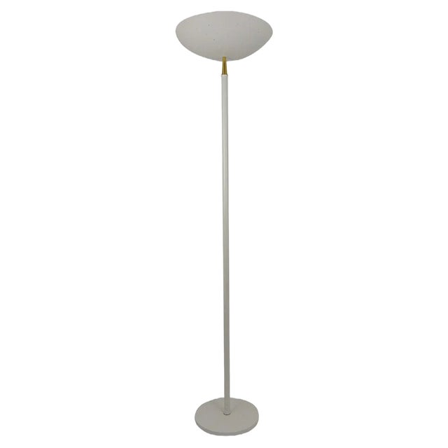 Mid-Century Italian Uplight Floor Lamp in Arteluce Style, 1950s For Sale