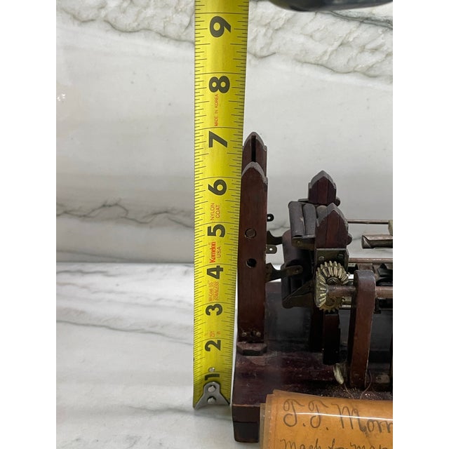 1862 Documented Patent Model for Book Pages For Sale - Image 11 of 12