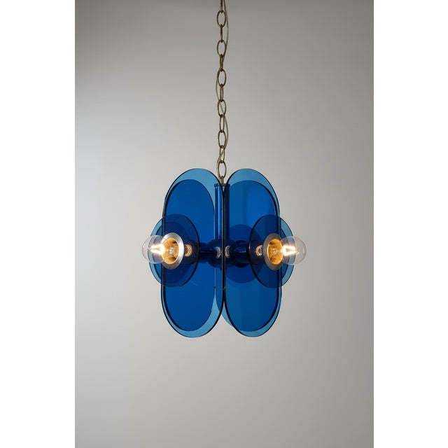 This rare lamp was made in Italy in the 1970s , 0ne of the early ones by the artisan glass maker Marco Gobbini who founded...