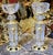 2020s Decorative Brass and Crystal Candle Holder for Luxury Homes Set of 2 French Style For Sale - Image 5 of 6