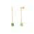 Not Yet Made - Made To Order Dangling Allure Emerald Diamond Earrings- a Pair For Sale - Image 5 of 10