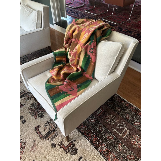 Early 20th Century Early Pendleton Indian Trade Blanket Very Rare For Sale - Image 5 of 11