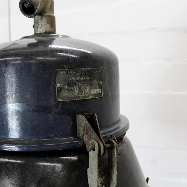 Industrial Mid-Century Modern Industrial Loft Pendant Lamp, 1966 For Sale - Image 3 of 7