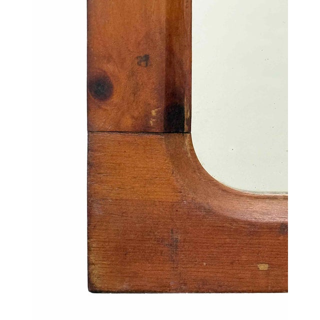Antique Pine Mirror For Sale In Providence - Image 6 of 7