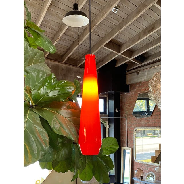 Mid-Century Modern 1960s Italian Glass Pendants by Gino Vistosi for Vistosi For Sale - Image 3 of 8