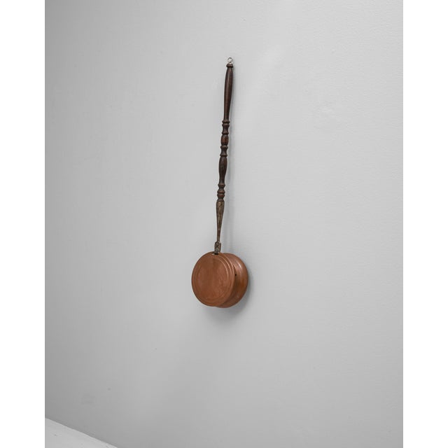 19th Century French Copper Bed Warmer For Sale - Image 18 of 18