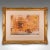 This is a large vintage limited edition art print of Venice. An English, framed painting titled 'Palazzo on The Grand...