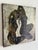 Metal Phillip and Kelvin LaVerne "Ecstasy" Patinated Bronze & Pewter Wall Sculpture For Sale - Image 7 of 10