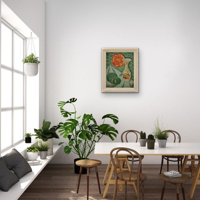 Denis Mitchell, Still Life, Oil Painting, 1944, Framed For Sale - Image 11 of 18