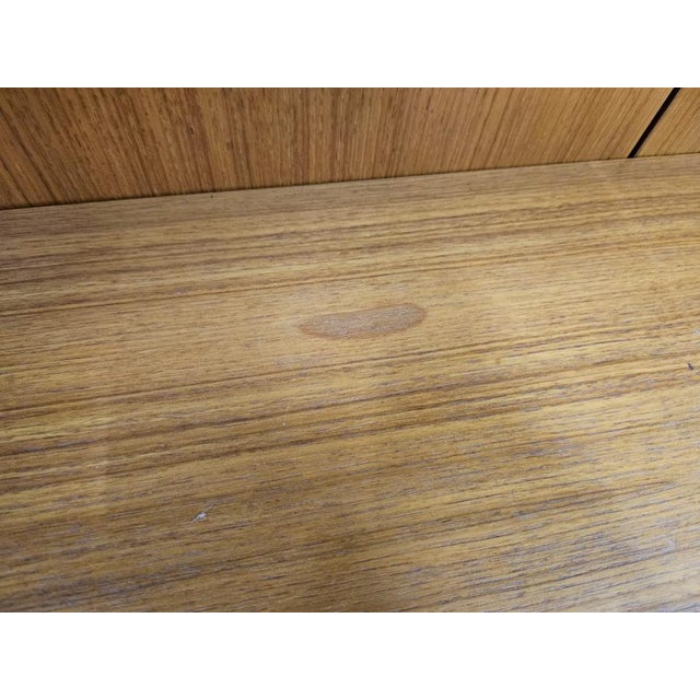 BUTLER modular teak shelf for Porta-Moebel, manufactured in West Germany in the 1970s. This piece has a style mark....