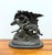 Vintage Large Scale Patinated Bronze Frederic Remington Sculpture on Marble Plinth For Sale In West Palm - Image 6 of 7