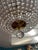 Metal Mid-Century Crystal Chandelier, 1950s For Sale - Image 7 of 13