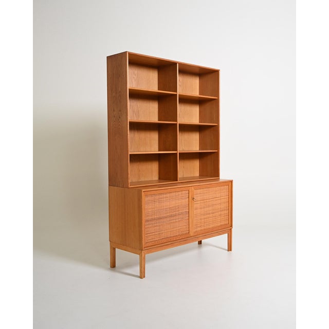 Bookcase by Alf Svensson for Bjästa Möbelfabrik, 1960s For Sale - Image 3 of 11