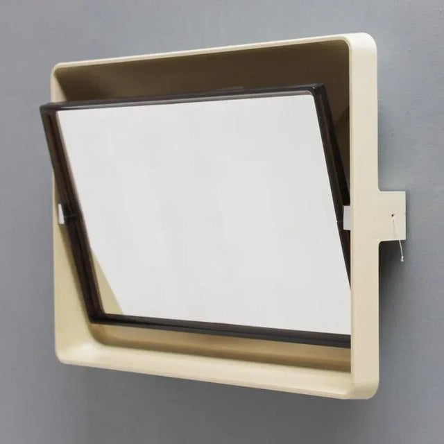 Space Age Wall Mirror with Lightning, 1970s For Sale - Image 3 of 3